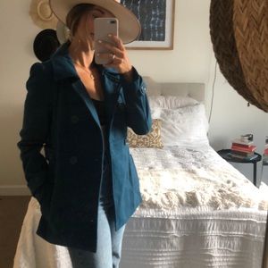 Deep Blue Trenchcoat